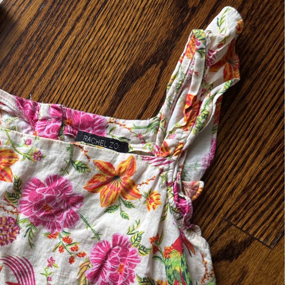 Floral Print Women's Top 🦜 🌺 - Picture 3 of 8